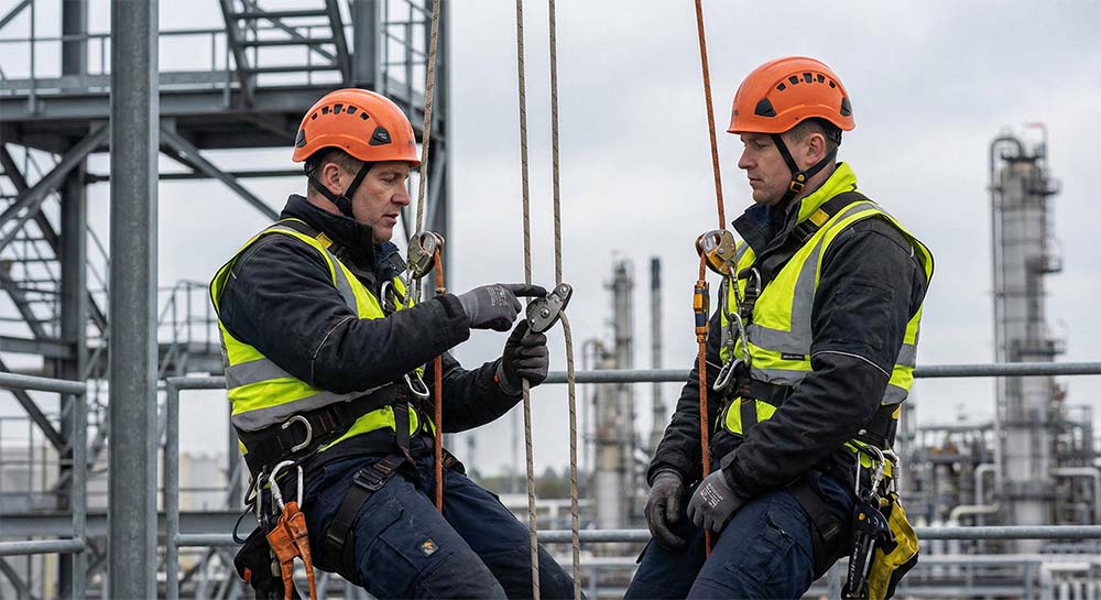 ClimbWorks industrial rope access website project